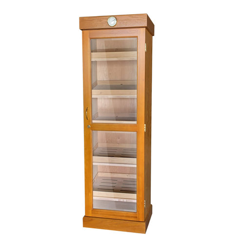 Humidor Supreme Premium Tower Humidor Holds Up to 3000 Cigars
